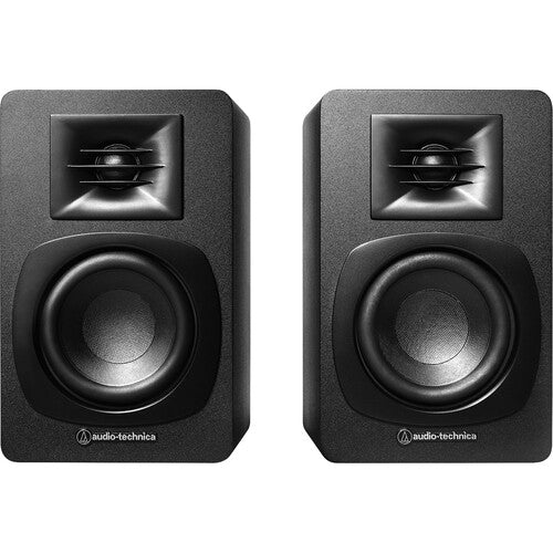 Audio-Technica AT-SP3X 2-Way Active Wireless Bookshelf Speakers (Pair)