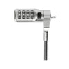 Targus ASP71GLX DEFCON® Compact Resettable Combo Cable Lock