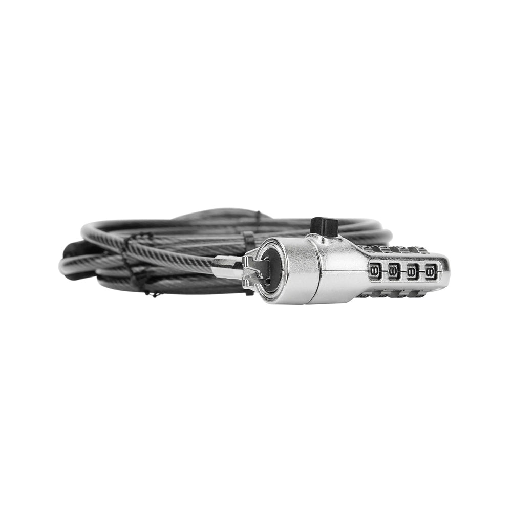 Targus ASP71GLX DEFCON® Compact Resettable Combo Cable Lock