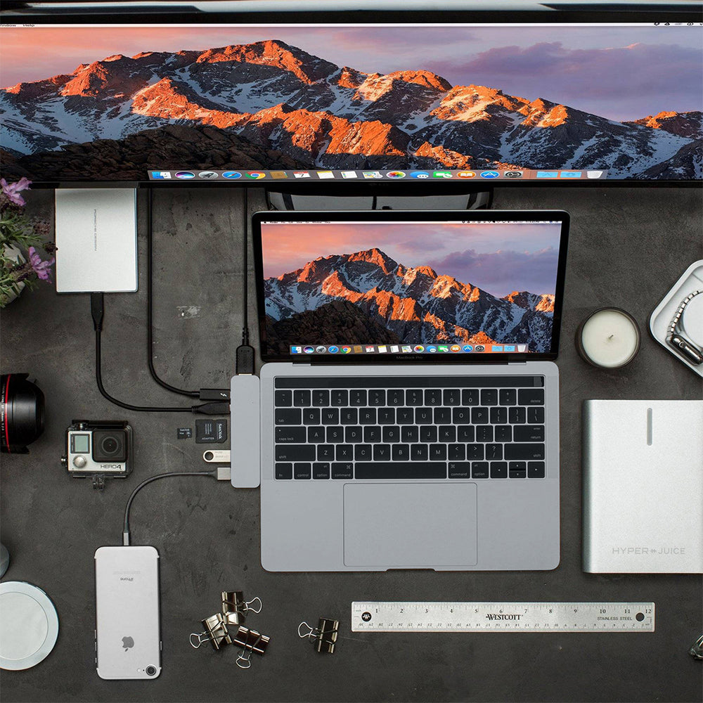 HyperDrive HD28C DUO 7-in-2 USB-C Hub