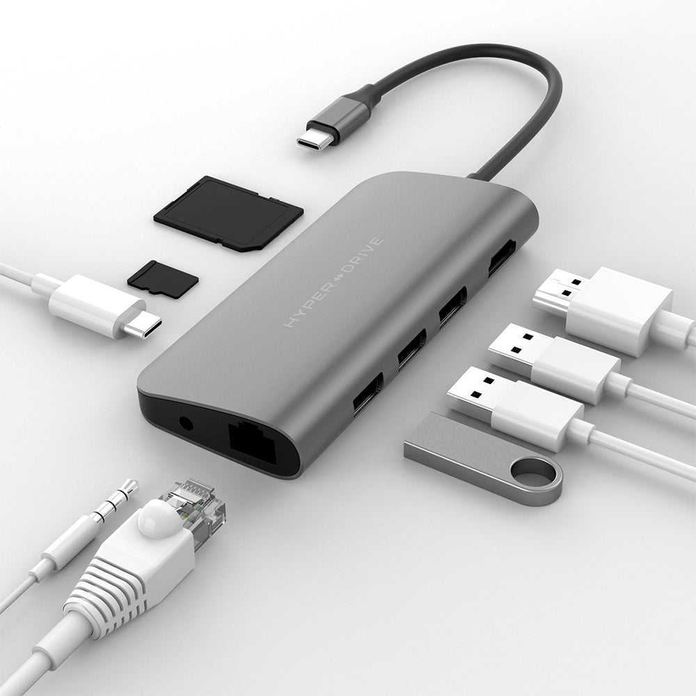HyperDrive HD30F POWER 9 in 1 USB C Hub Great Brands Shop