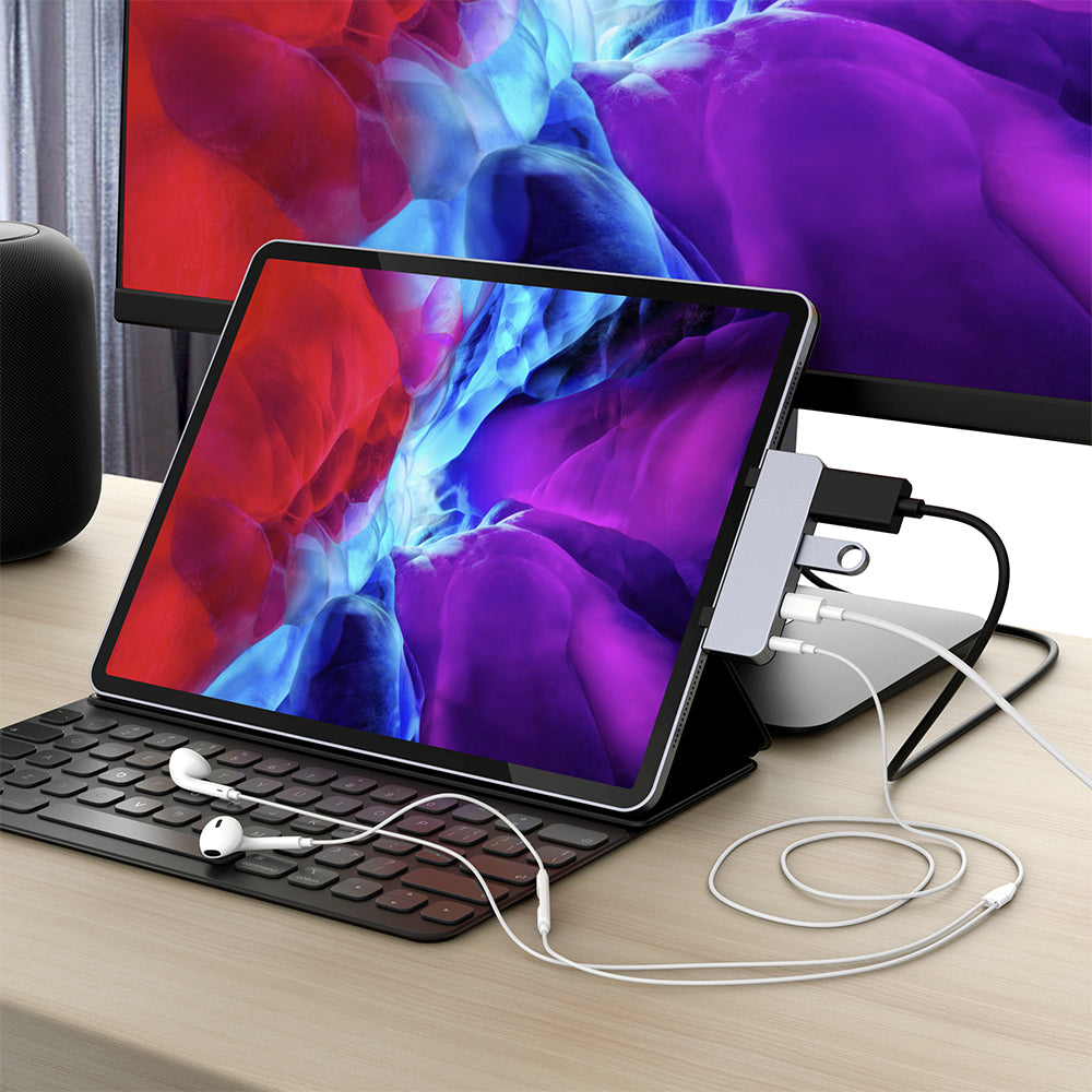 HyperDrive HD319E 4-in-1 USB-C Hub for iPad Pro/Air