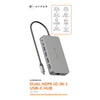 HyperDrive HDM1H Dual 4K HDMI 10-in-1 USB-C Hub