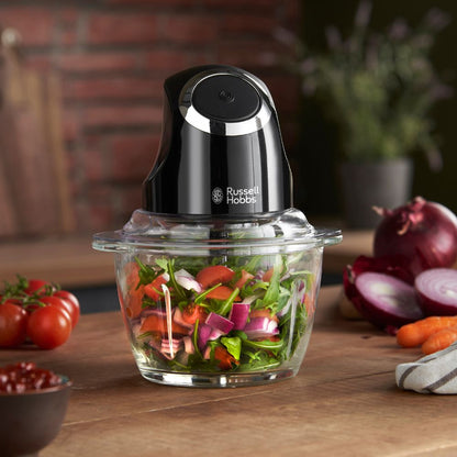 Russell Hobbs RHMFP5BLK-PH Desire Matte Black Mini Chopper