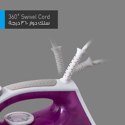 Panasonic NI-M250T Titanium Coated Sole Plate Steam Iron