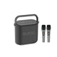 EUROO EPB-X26 Karaoke Speaker with Dual Wireless Microphones