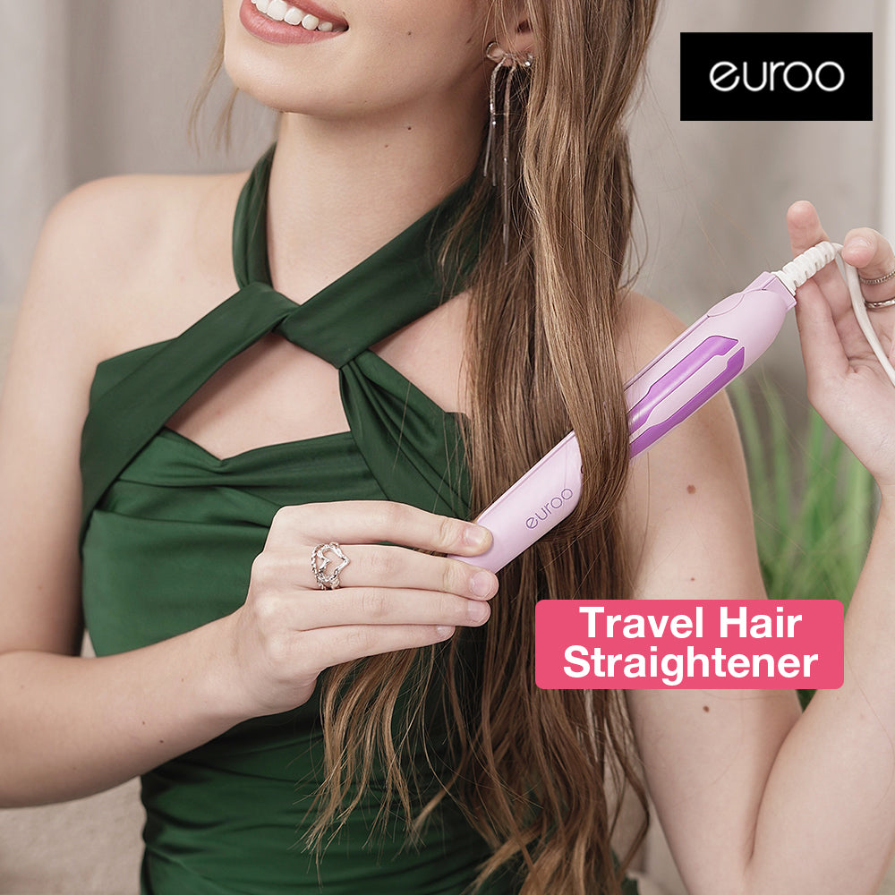 Euroo EPC-2410HS Travel Hair Straightener