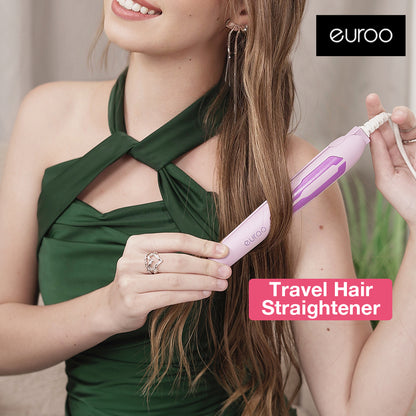 Euroo EPC-2410HS Travel Hair Straightener