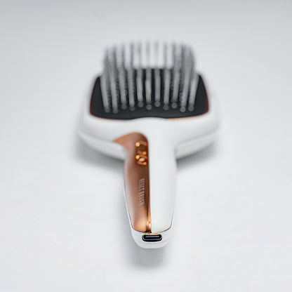 Koizumi KBE-G520 Rechargeable Reset Hair Brush Ion Balance Sonic Detangler Anti-Frizz