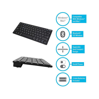 Targus AKB55AP KB55 Multi-Platform Bluetooth® Keyboard