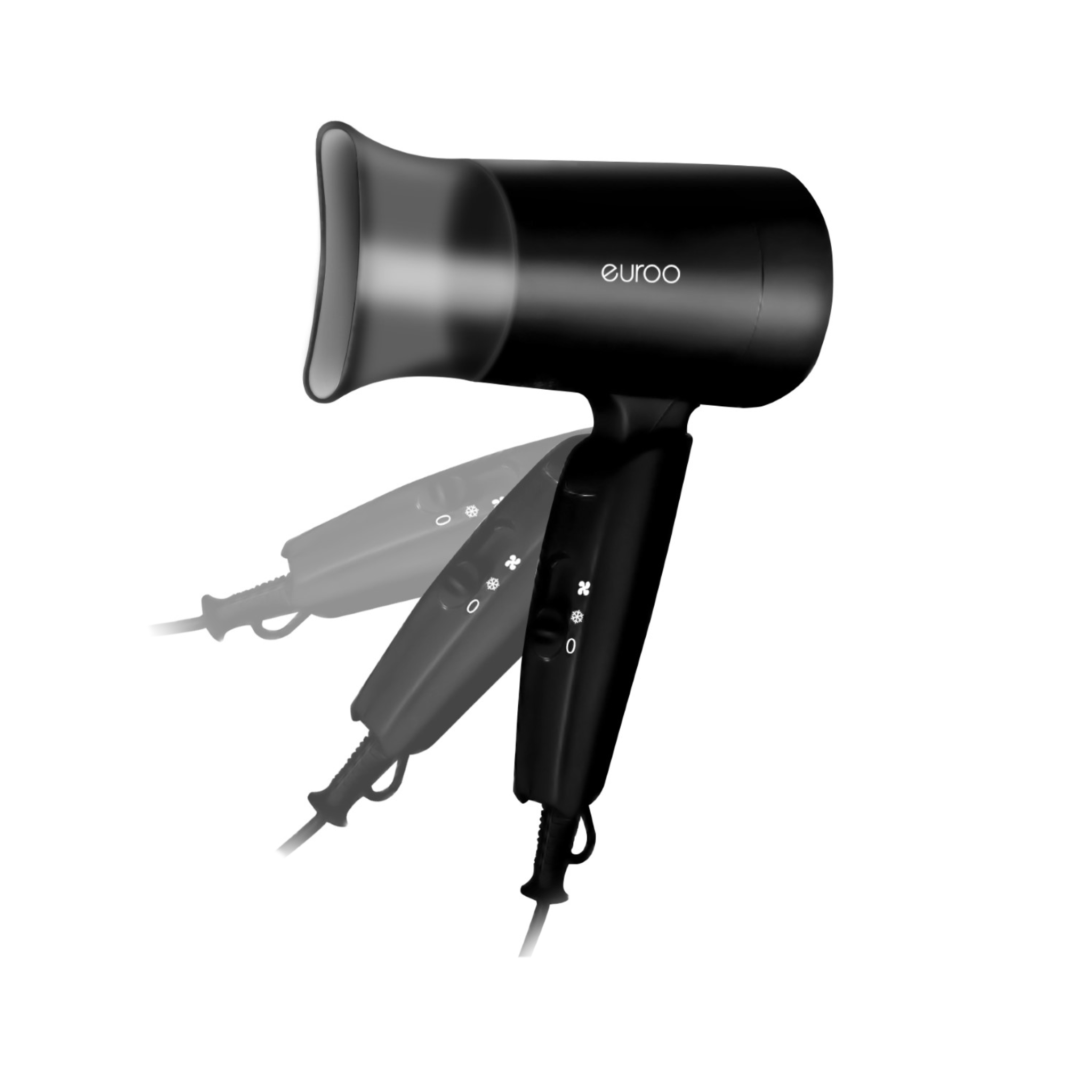 EUROO EPC-201F Foldable Hair Dryer (ONLINE EXCLUSIVE)
