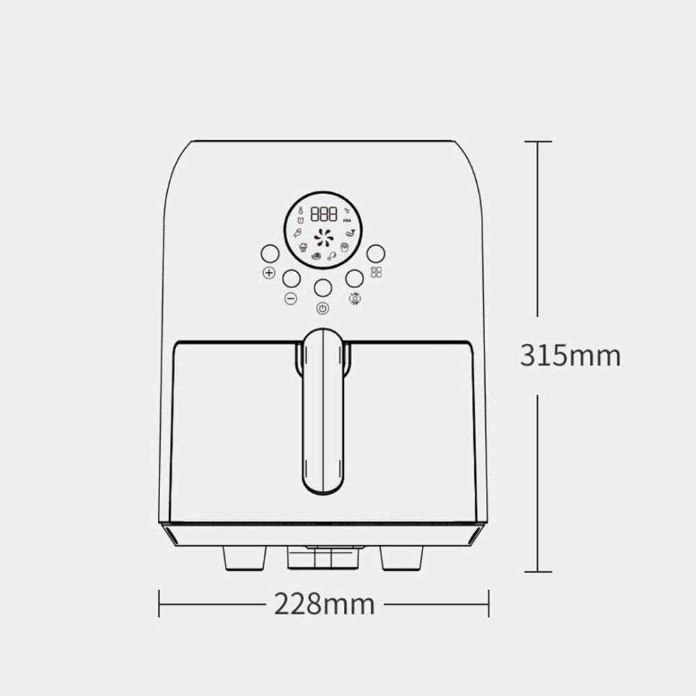 Xiaomi 2.6L Youban/Upany Smart Air Fryer