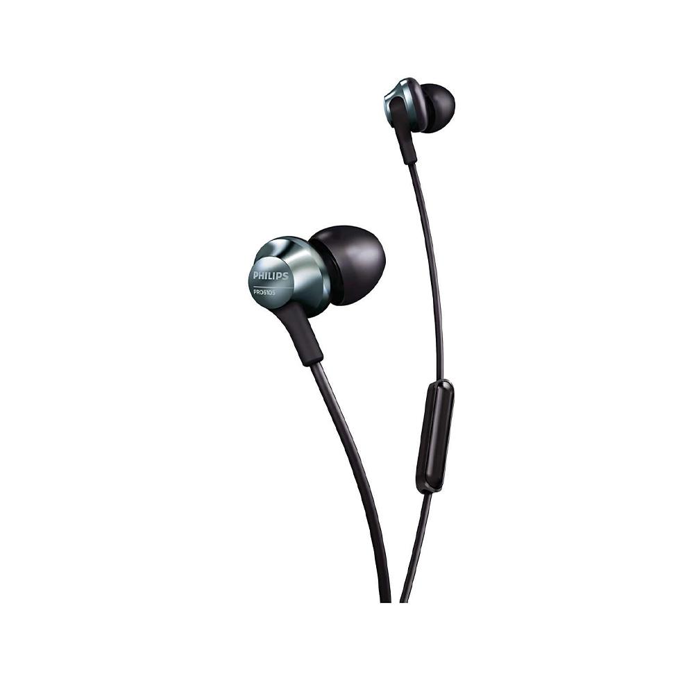 Philips PRO6105BK In-Ear Headphones with Mic