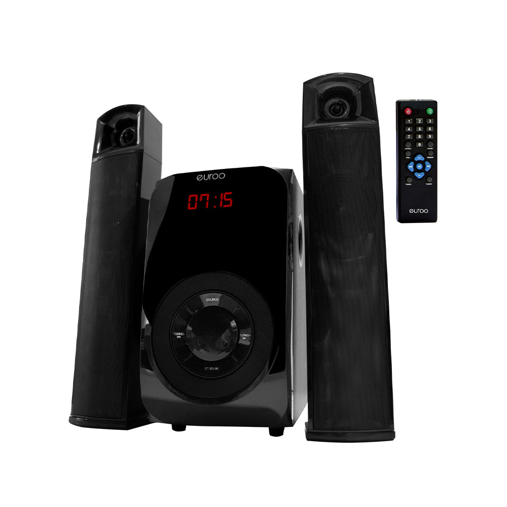 EUROO EMS-321B 40W Convertible 2.1 Multimedia Speaker with Bluetooth